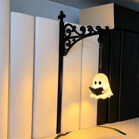 Mini Bookshelf Lights with decorative hanging designs
